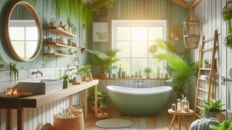Ekologiczne podejście do łazienki: zrównoważone produkty i praktyki remontowe