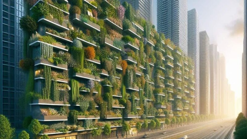 Ogrody wertykalne: Innowacyjne podejście do ogrodzenia miejskich przestrzeni